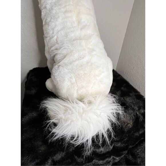 Douglas Canadian Mist white arctic wolf husky 24” realistic plush - Picture 10 of 14